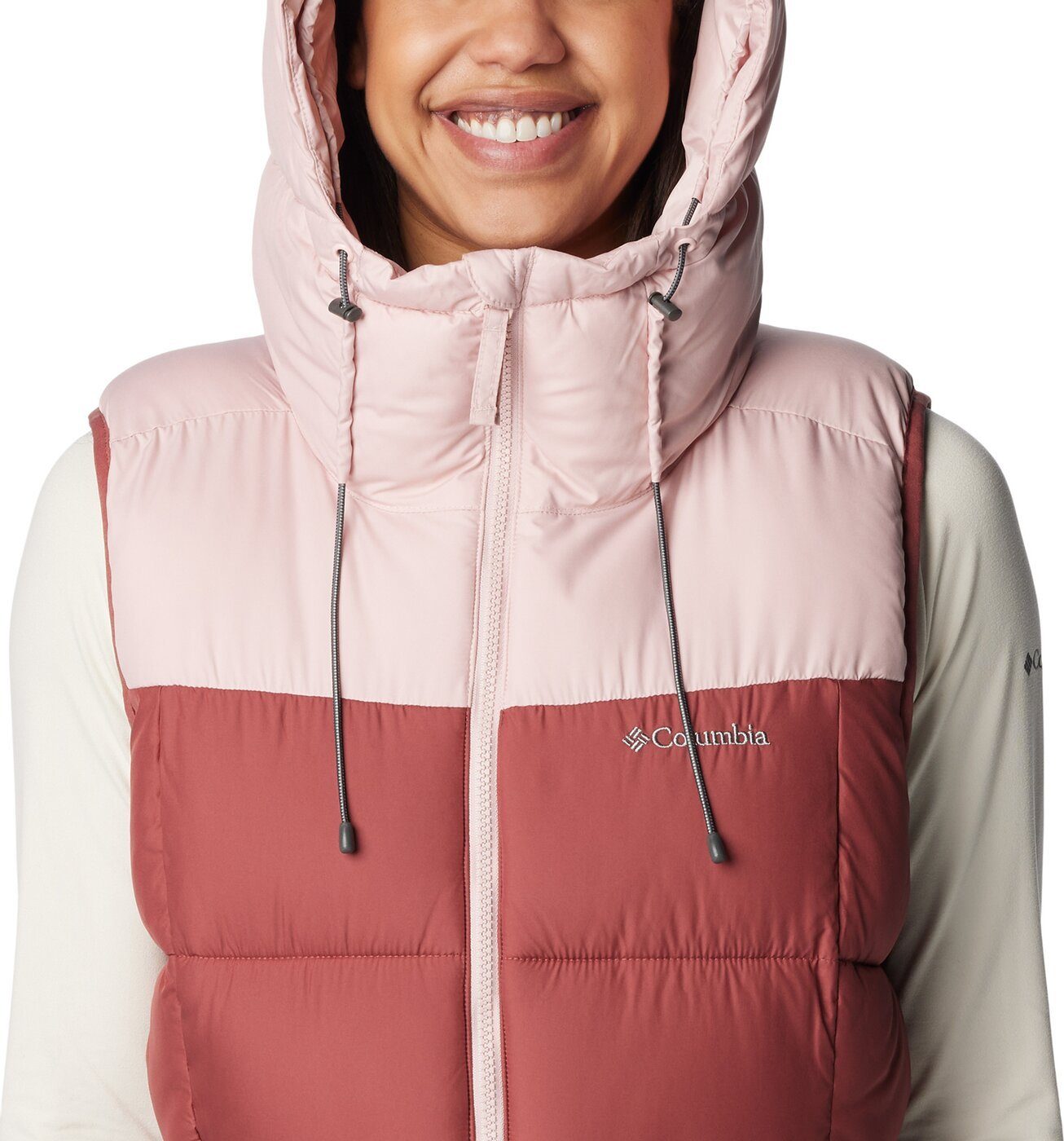 Beetroot, Funktionsweste Columbia Lake Pink Pike Vest II Insulated Dusty