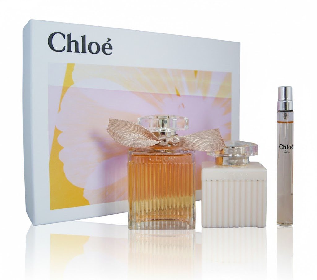 Chloé Duft-Set Chloe Signature Eau de Parfum edp 100ml + EDP 10ml & Body Lotion 100ml, 1-tlg.