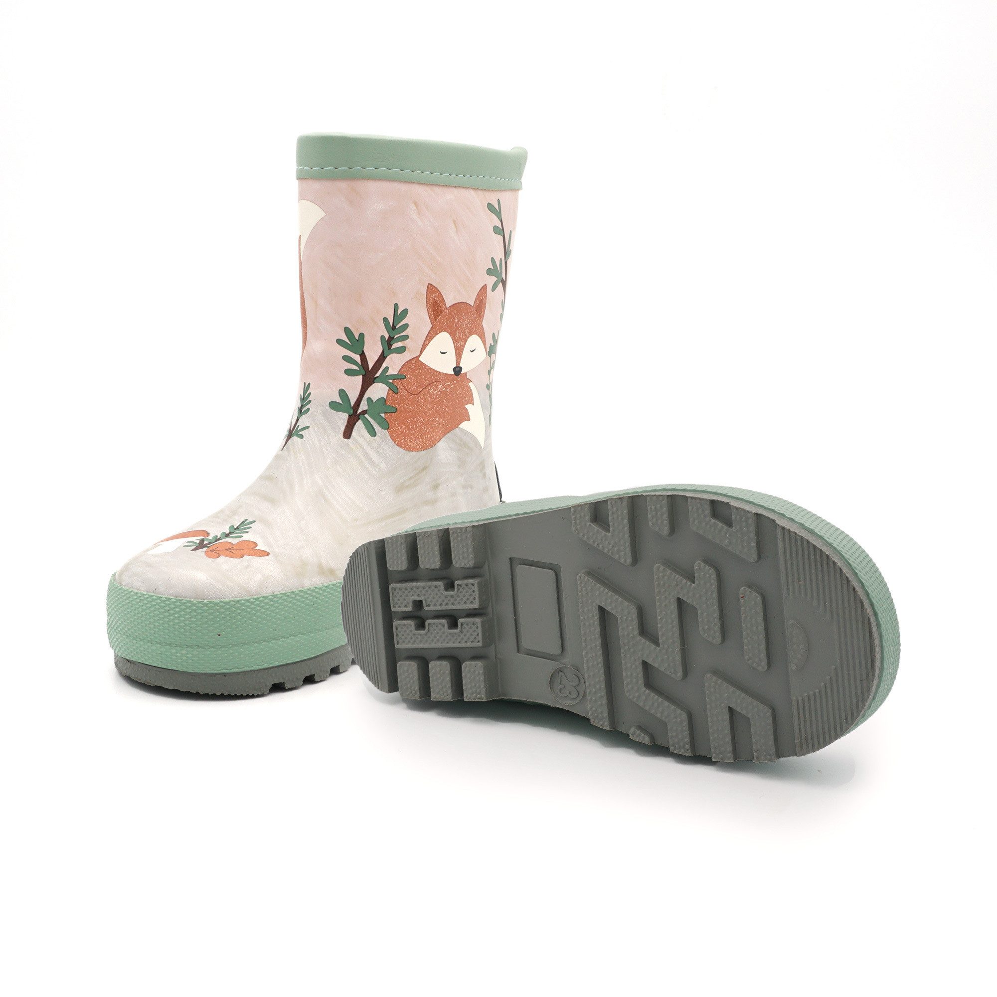 MAXIMO Gummistiefel Fuchs Winterfutter, Reflekt 3M Gummistiefel (2-tlg)