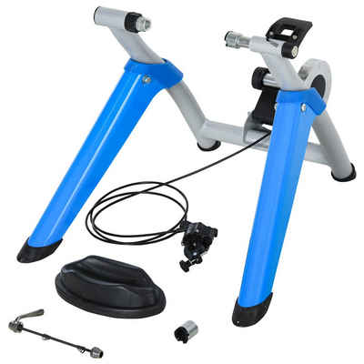 HOMCOM Heimtrainer Fahrradtrainer mit Magnetbremse