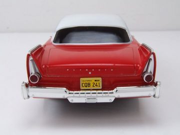 GREENLIGHT collectibles Modellauto Plymouth Fury 1958 Christine rot weiß dunkle Scheiben Modellauto 1:24, Maßstab 1:24