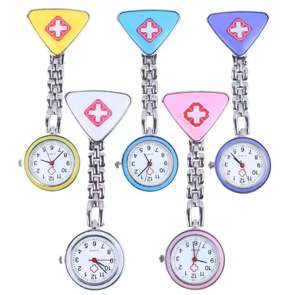 Tidy Krankenpflegeuhr Kitteluhr Quarz Taschenuhr Kreutz in 5Farben günstig online kaufen