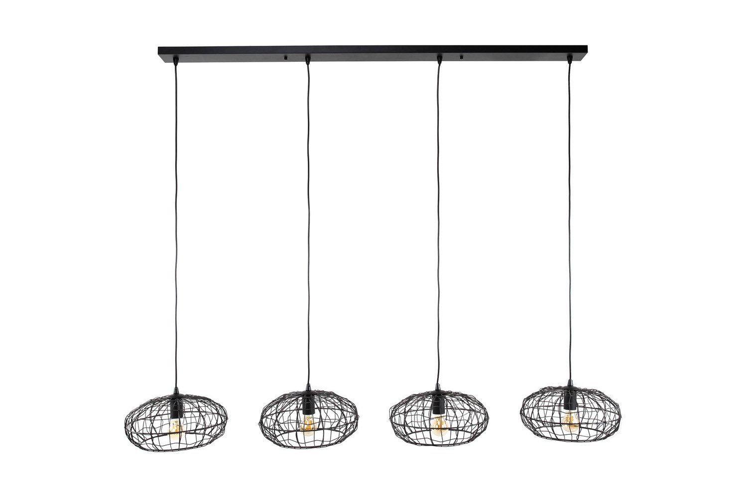 KAWOLA Hängeleuchte LIMEIRA, Hängelampe Metall schwarz