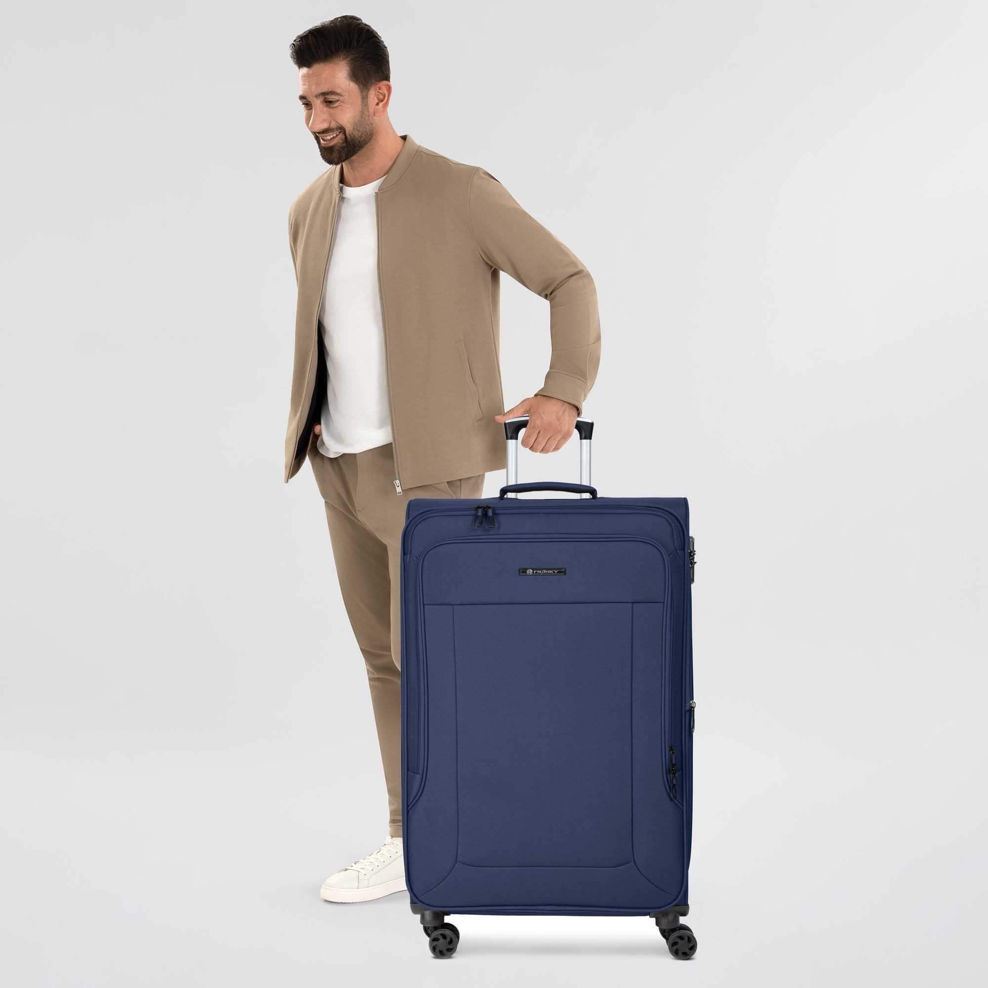 Franky Weichgepäck-Trolley Melbourne 3.0, 4 Rollen, Polyester günstig online kaufen