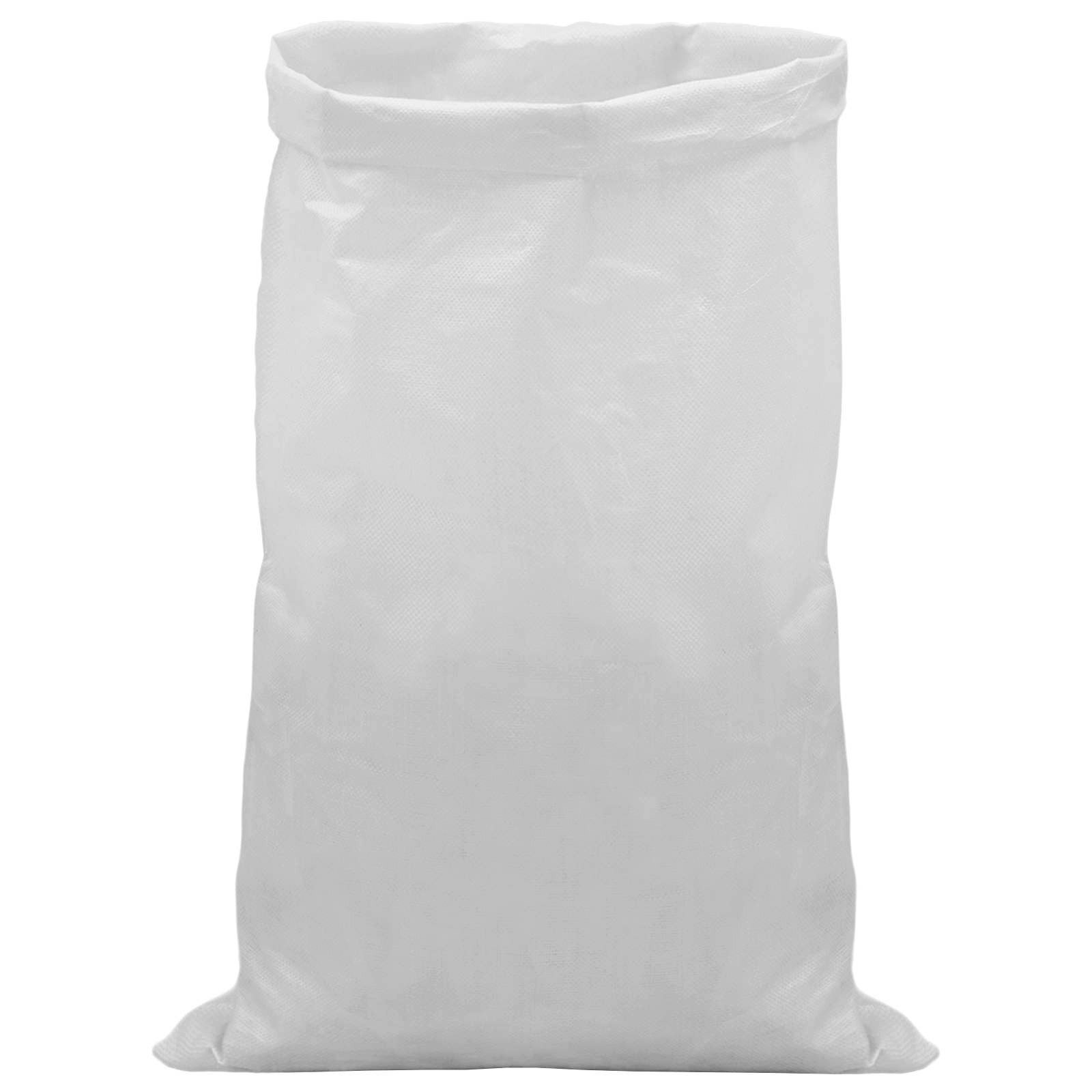 vidaXL Gewebesack Gewebte Säcke 100 pcs Weiß 60 x 110 cm PP