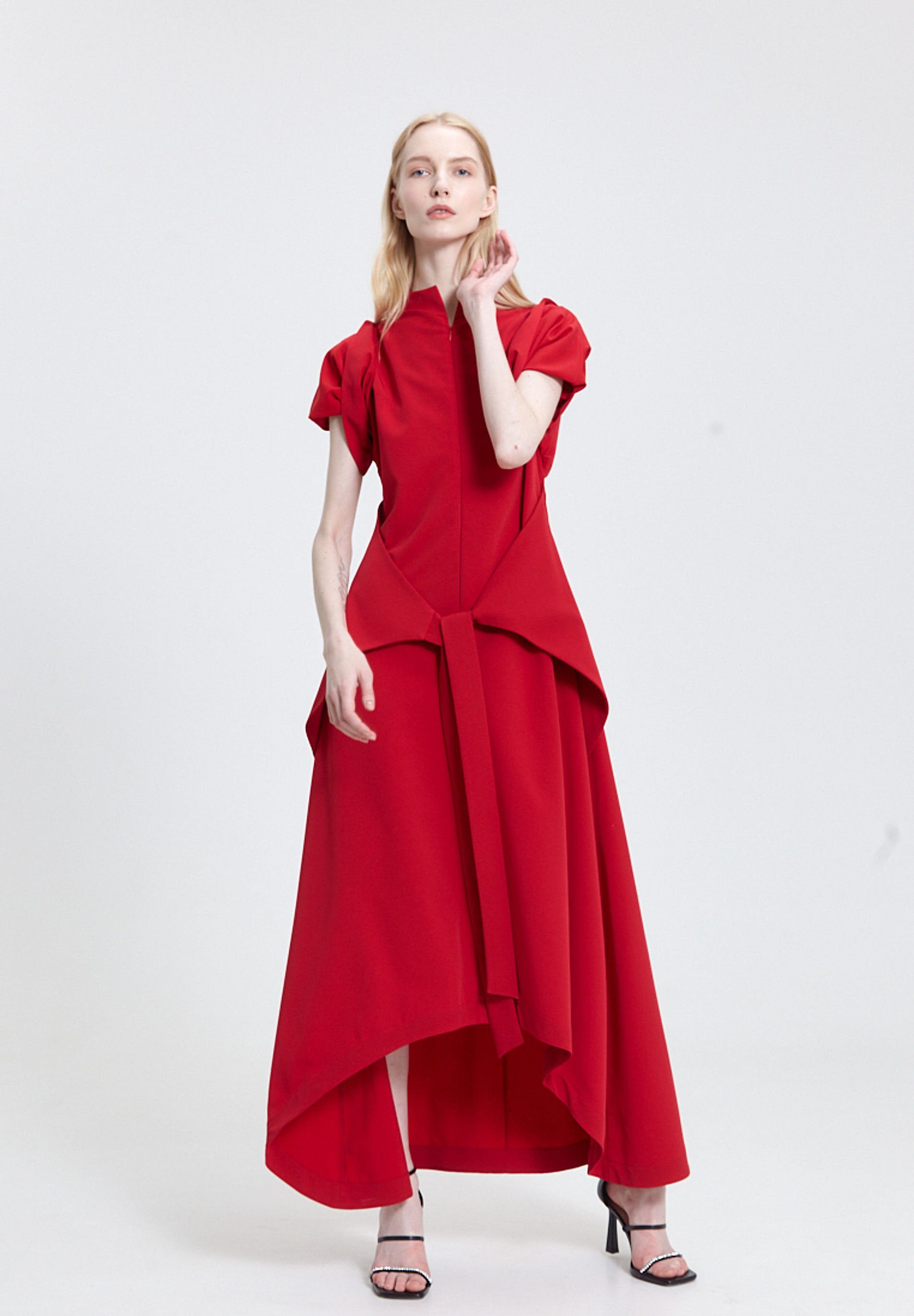 RED dress Lea Cocktailkleid Monosuit