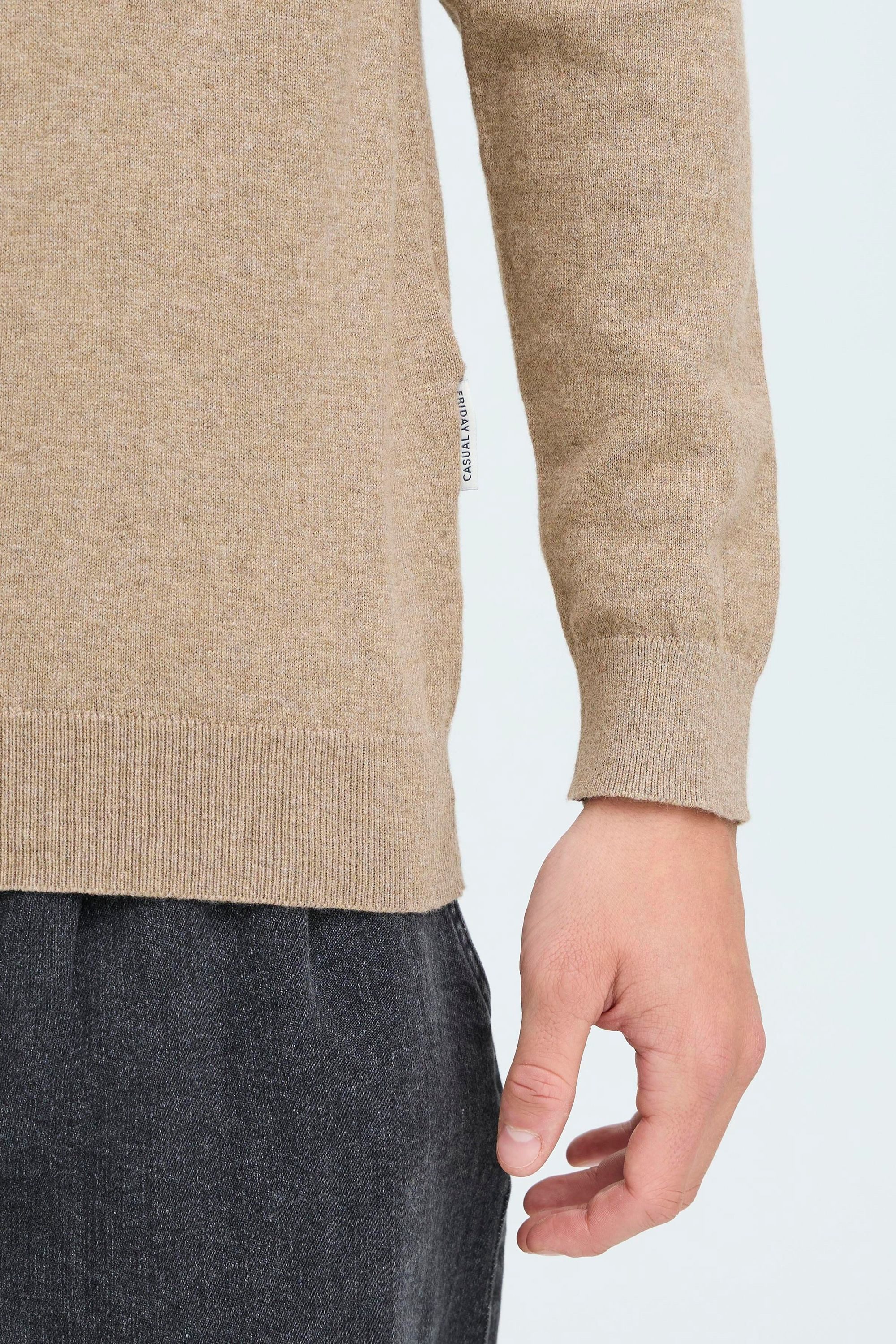 Casual Friday Rollkragenpullover CFEdin Modischer Rollkragen-Pullover
