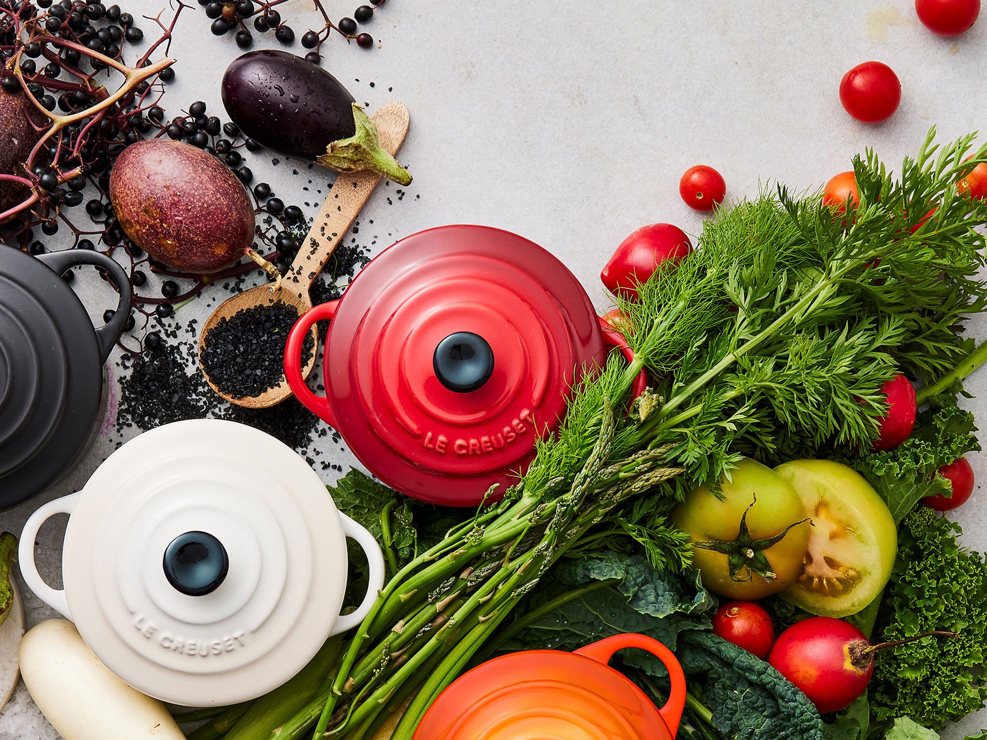 LE CREUSET Auflaufform Mini Cocotte 10,5cm kirschrot, Steinzeug