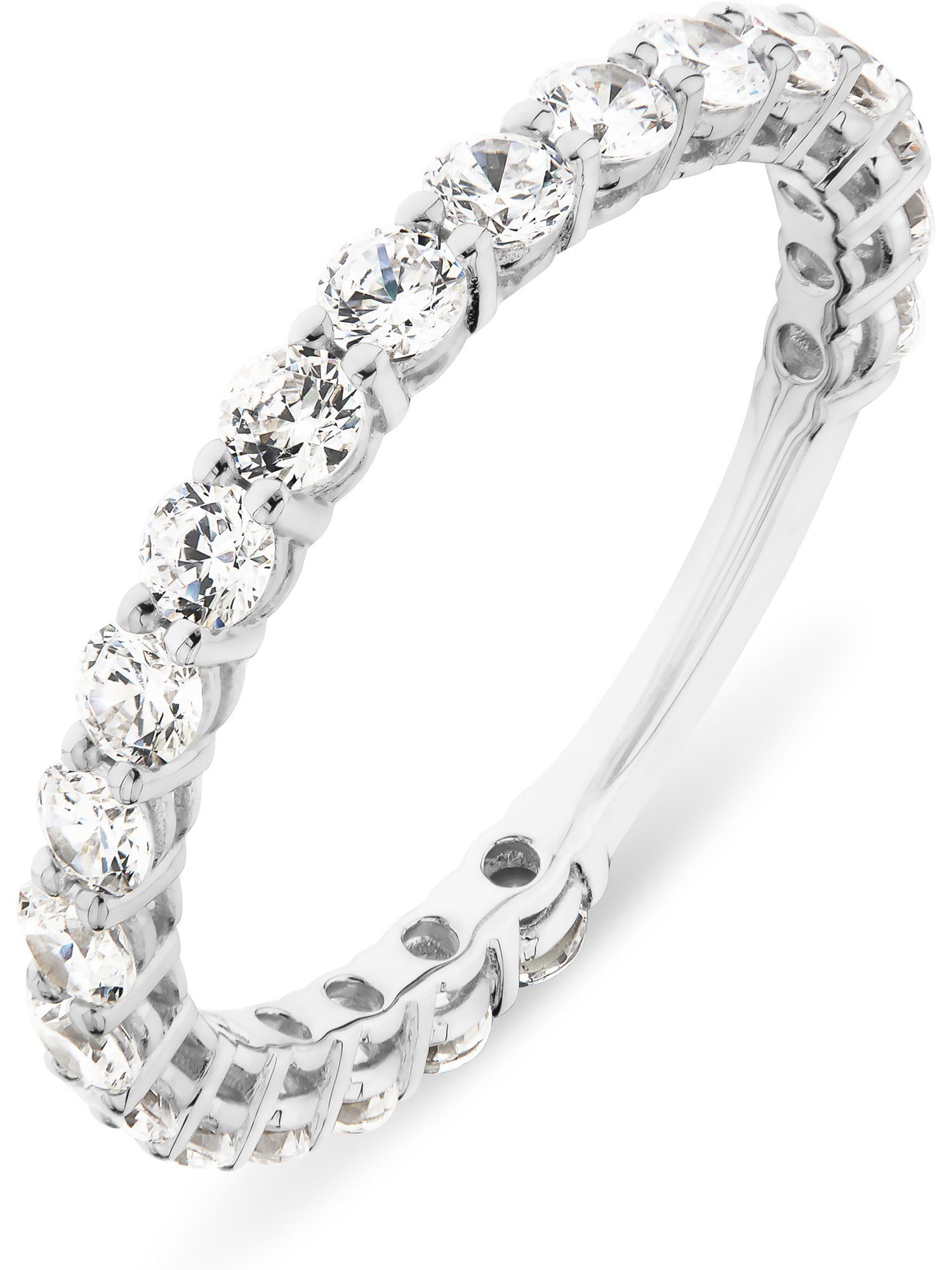 FAVS Fingerring FAVS Damen-Damenring 375er Weißgold günstig online kaufen