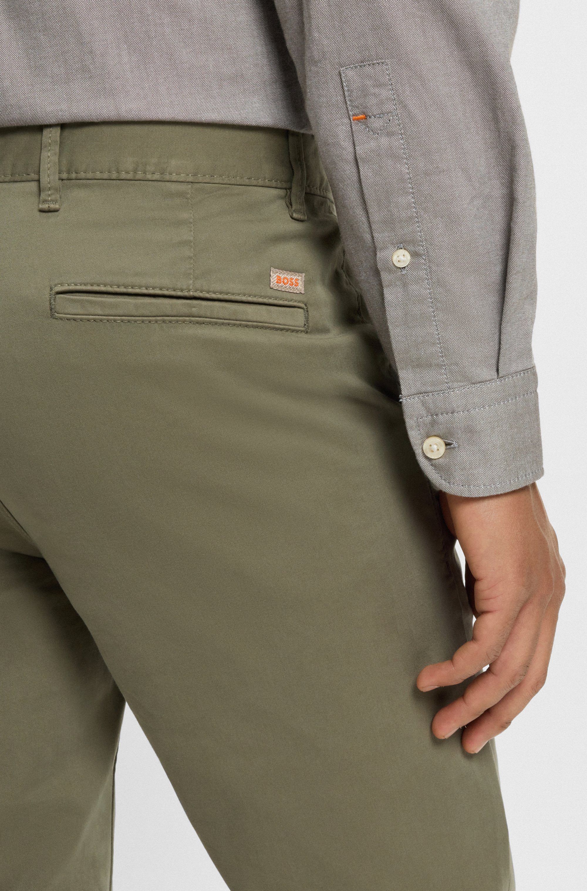 BOSS ORANGE Chinohose slim mit Gesäßtaschen günstig online kaufen