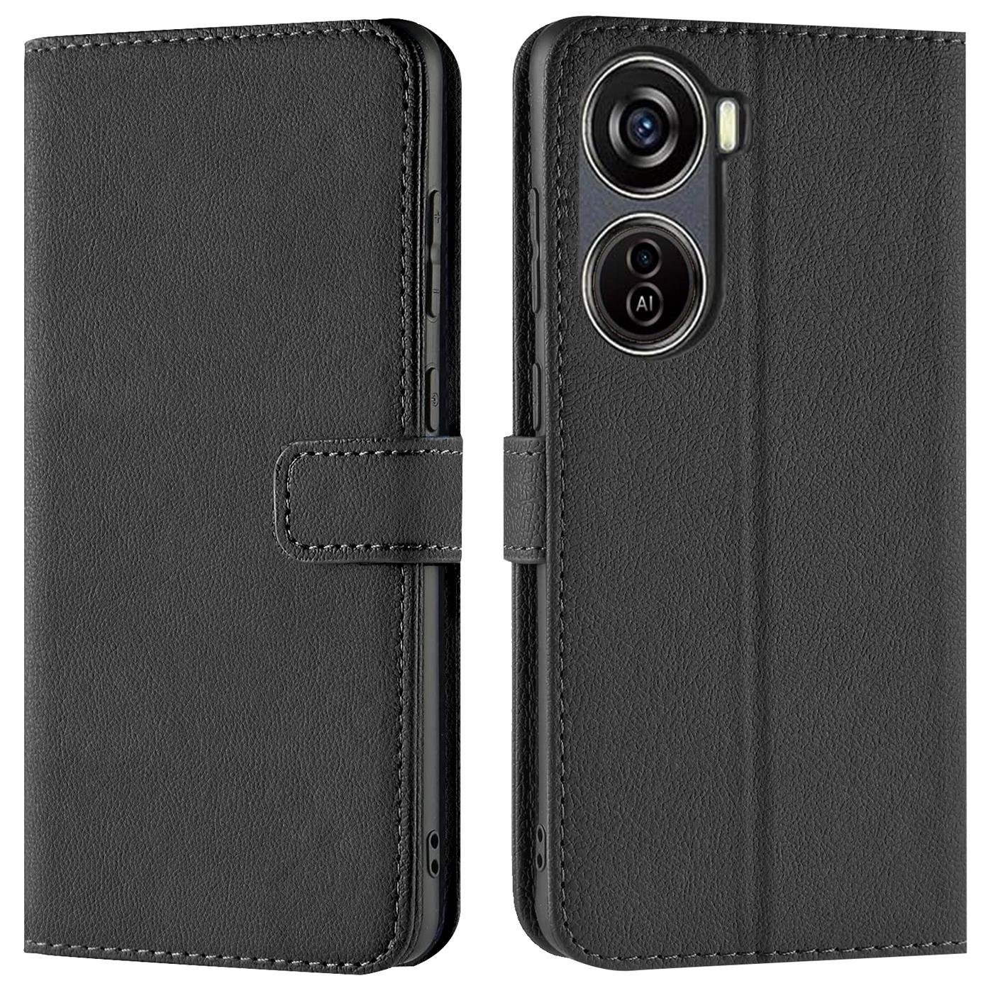 CoolGadget Handyhülle Book Case Handy Tasche für ZTE Blade V50 Design 5G 6,6 Zoll, Hülle Klapphülle Flip Cover für ZTE Blade V50 Design 5G Schutzhülle