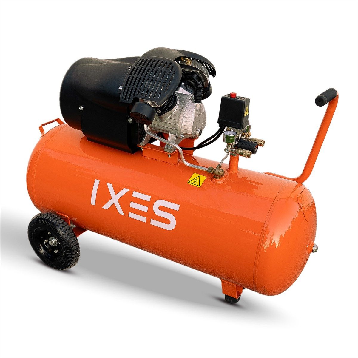 Scheppach Kompressor IXES Kompressor 100L Luftkompressor 10 bar Druckluft 3PS 412L/min, 2200 W, max. 10 bar, 100 l