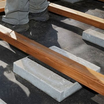 Floordirekt Gummimatte Terrassenpad zum Bautenschutz "Cargo Mat 7210", Ladungssicherung, Hergestellt in Deutschland