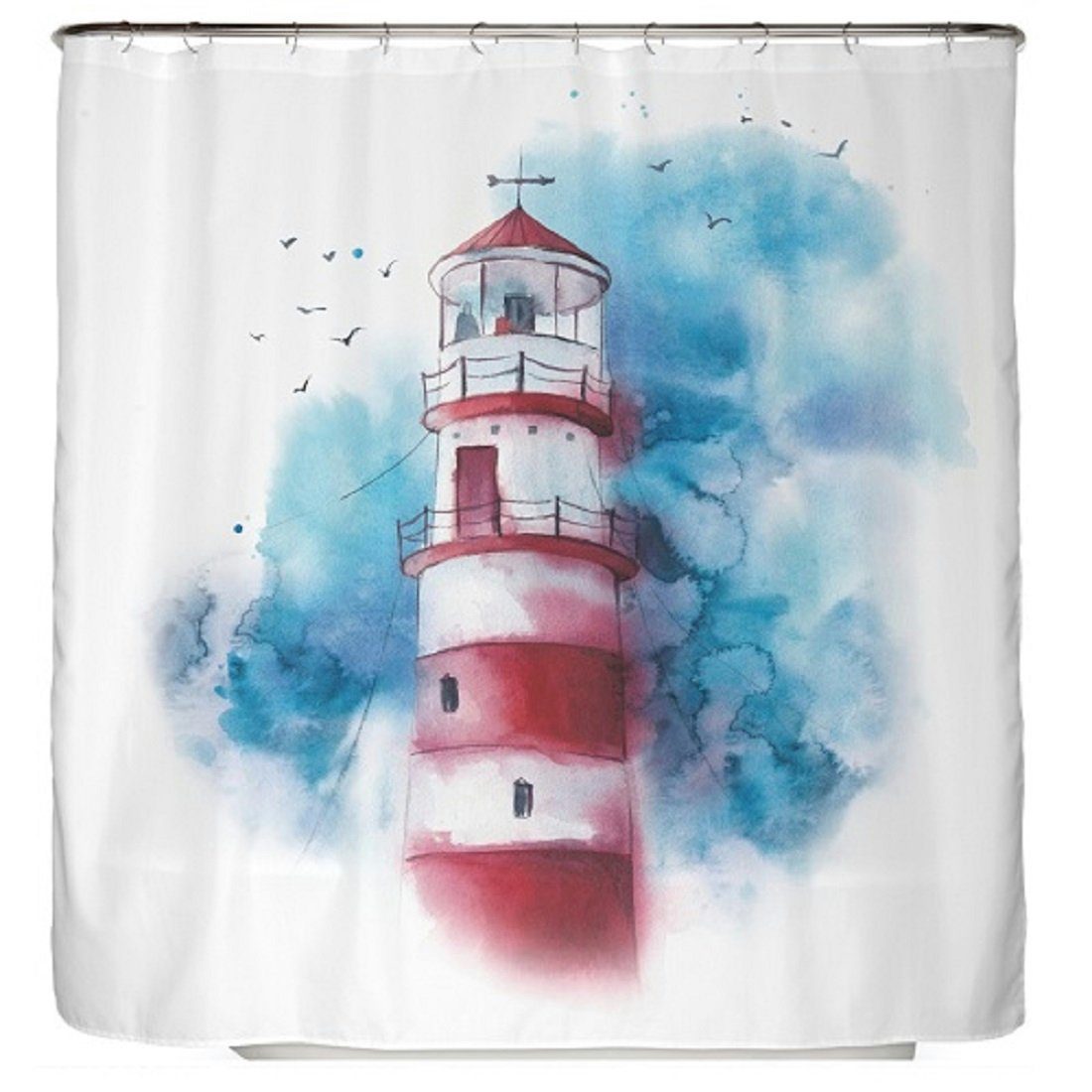 Arteneur Duschvorhang Breite 150 cm, Anti-Schimmel Beschichtet, Beschwerter günstig online kaufen