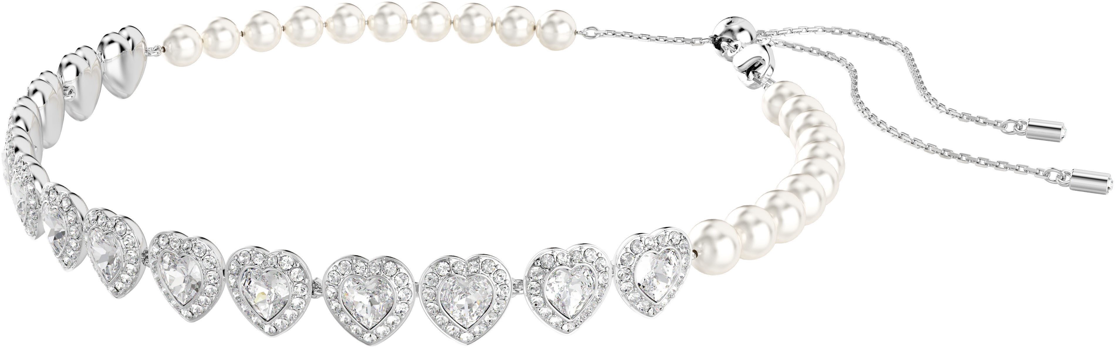 Swarovski Choker Schmuck Geschenk Ariana Grande Tennis Halskette Herz, mit günstig online kaufen