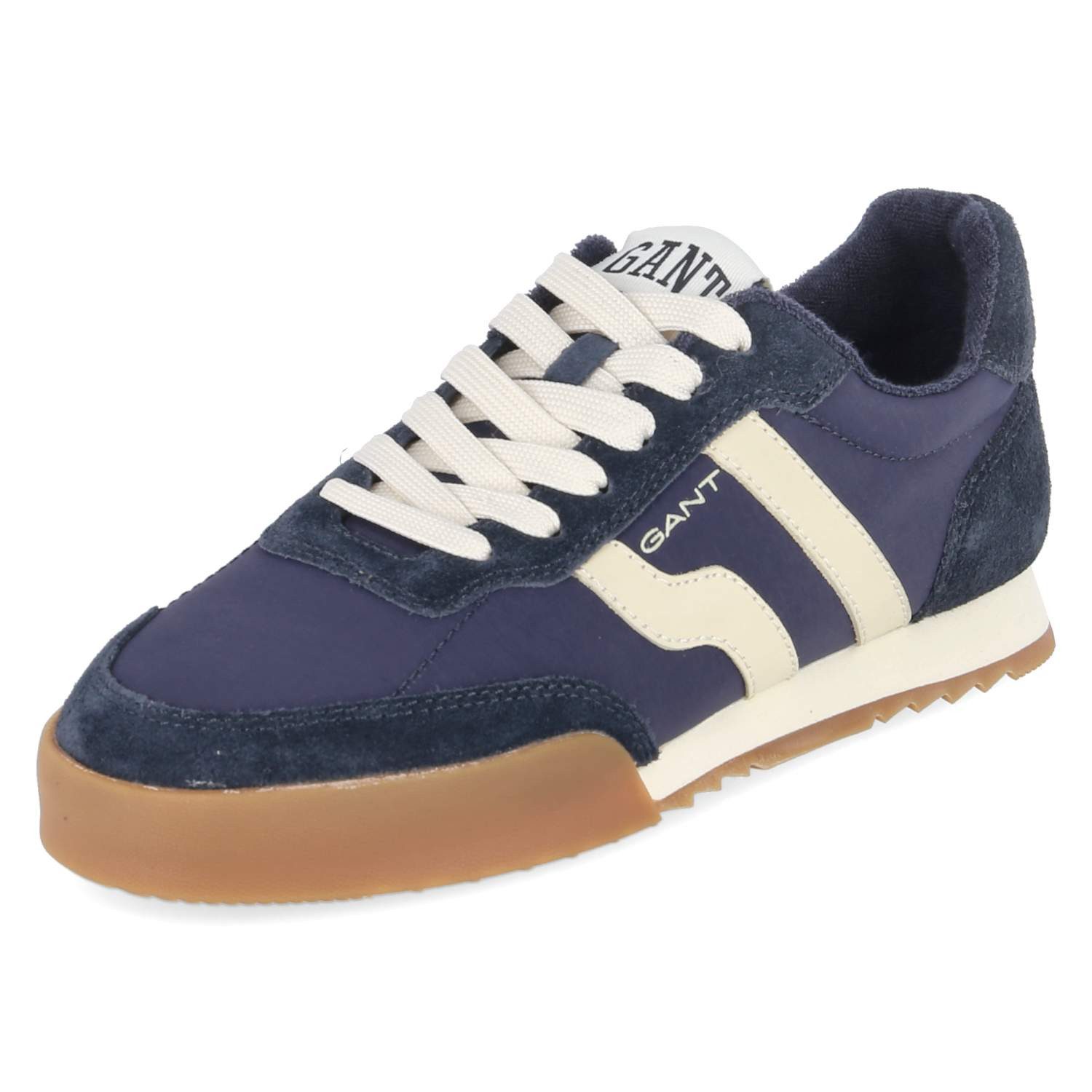 Gant Gant 32633172/G69 Herren Leder & Textil blau Schnürschuh günstig online kaufen