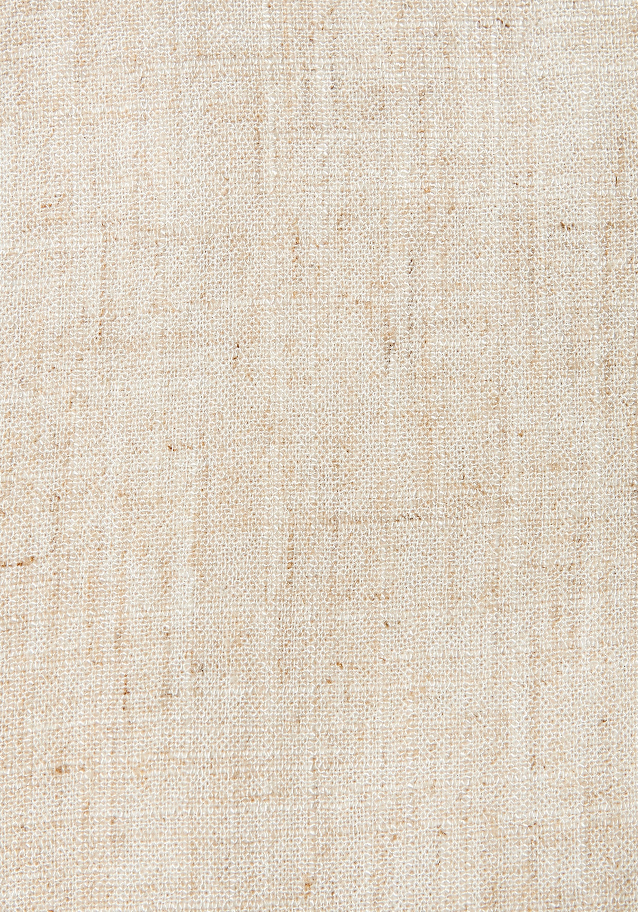 LASCANA Blusentop mit Leinenanteil, kurz geschnittenes Top