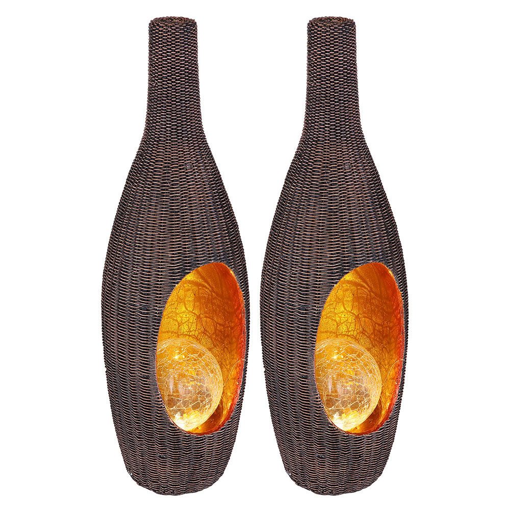 GLOBO LIGHTING LED Solarleuchte, LED-Leuchtmittel fest verbaut, Warmweiß, S günstig online kaufen