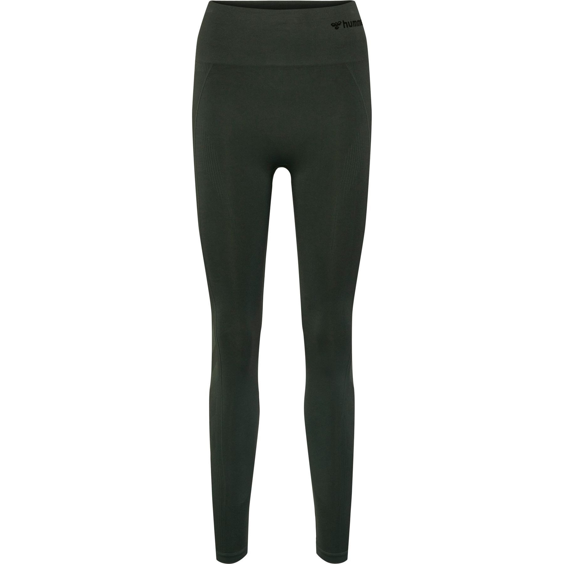 hummel Leggings Enge Passform Elastikbund Hoher Tragekomfort Einfarbig (1-tlg) hmlTIF SEAMLESS HIGH WAIST TIGHTS