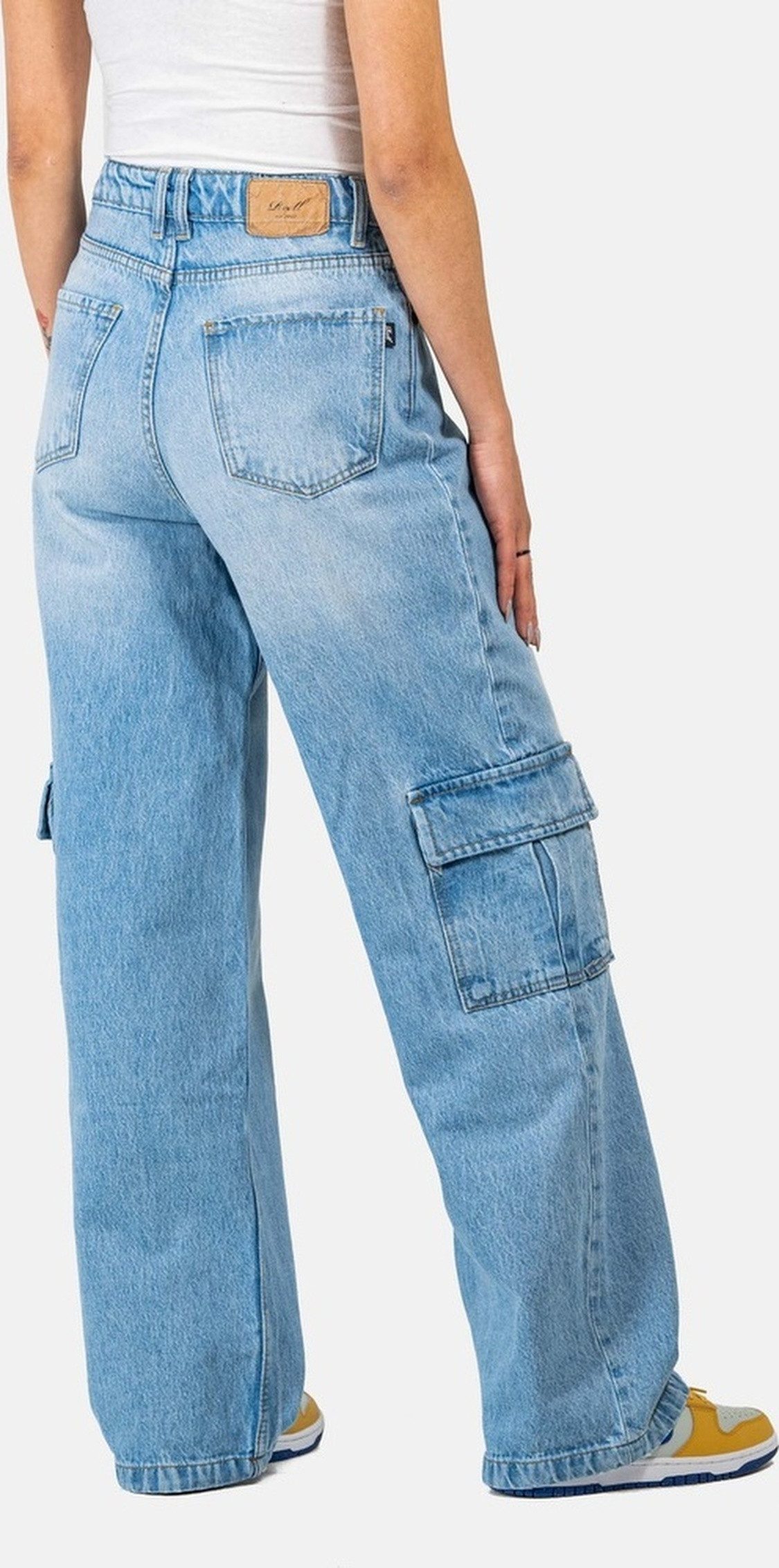 REELL Bequeme Jeans Women Mia Cargo Jeans – Bild 2 von 5