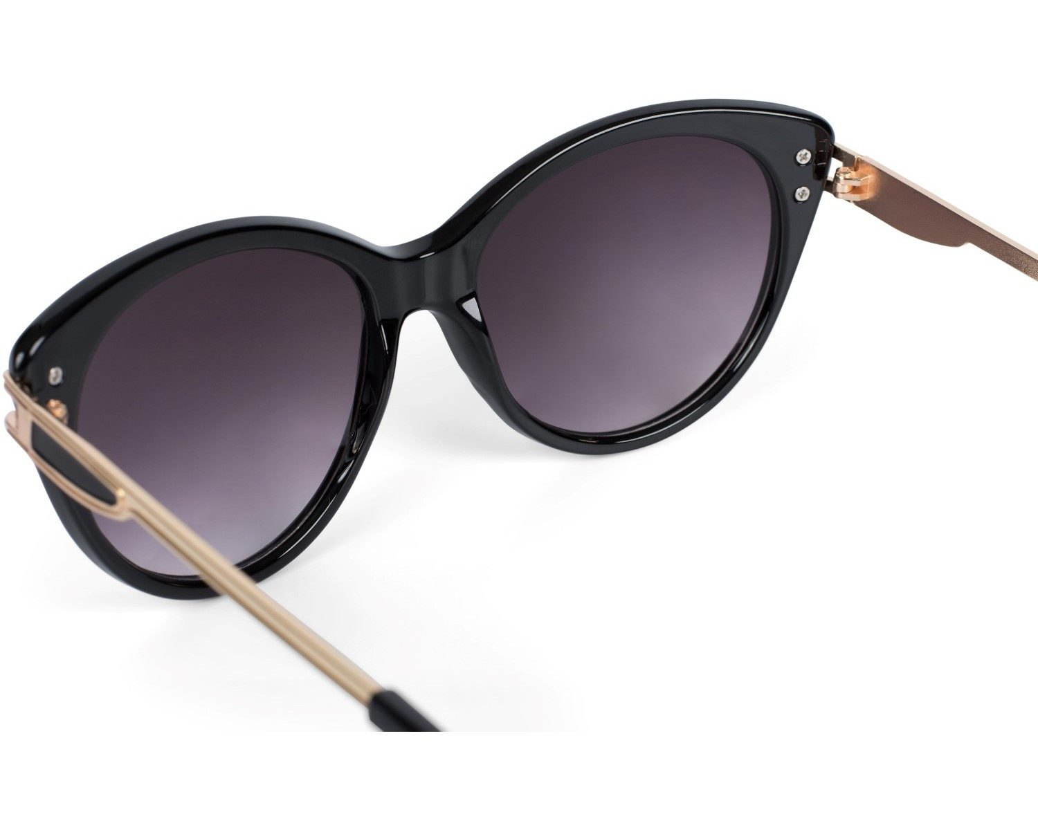 styleBREAKER Sonnenbrille Cat-Eye Sonnenbrille Schmetterling Oversize & Metallbügel (1-St) Gradient