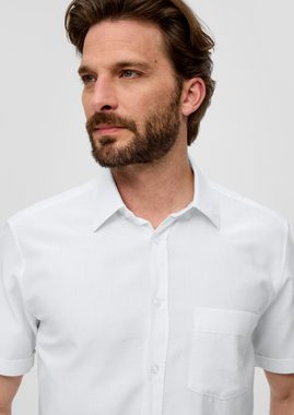 s.Oliver Kurzarmhemd Hemd aus Lyocellmix
