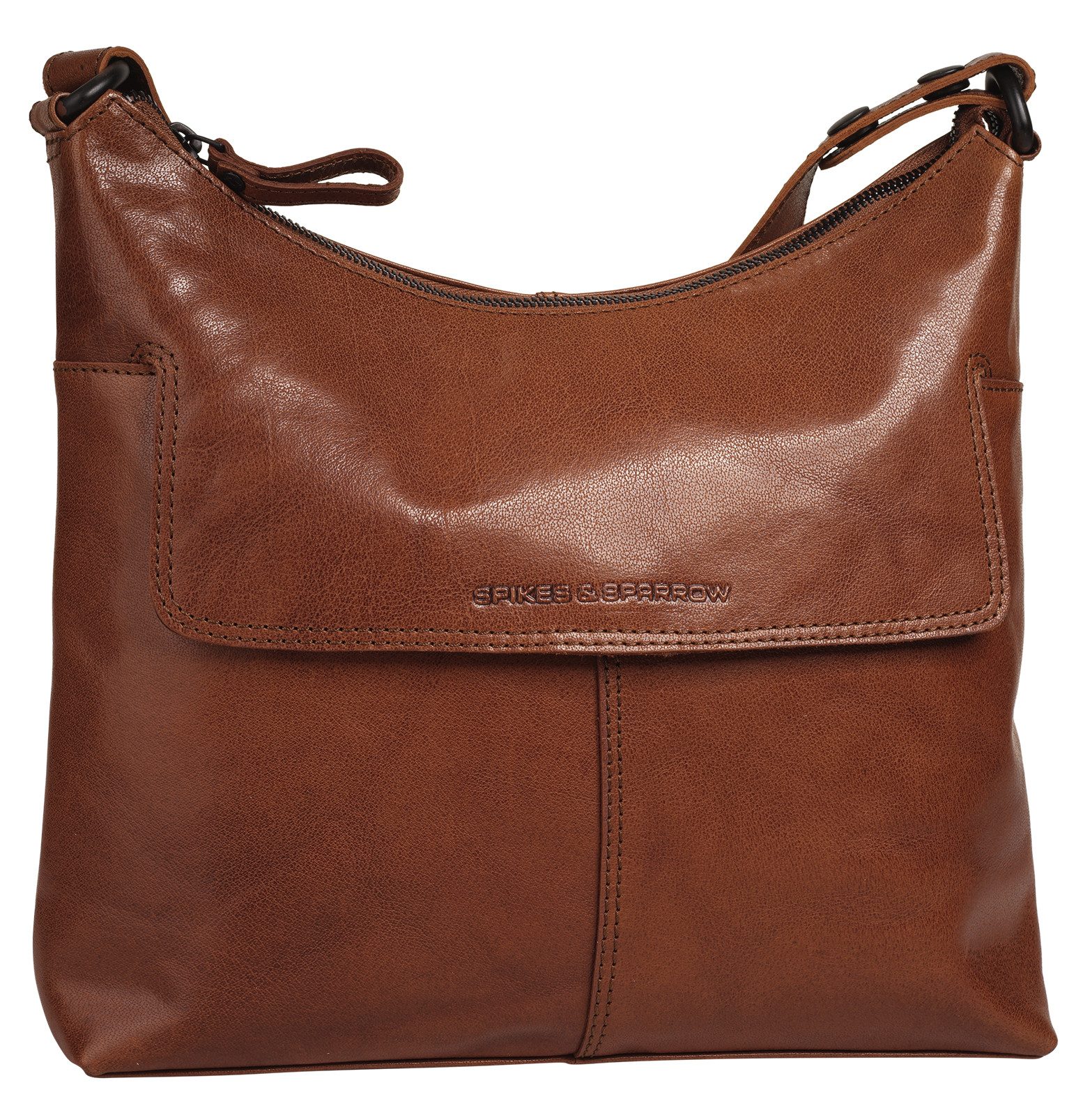 Spikes & Sparrow Umhängetasche, echt Leder