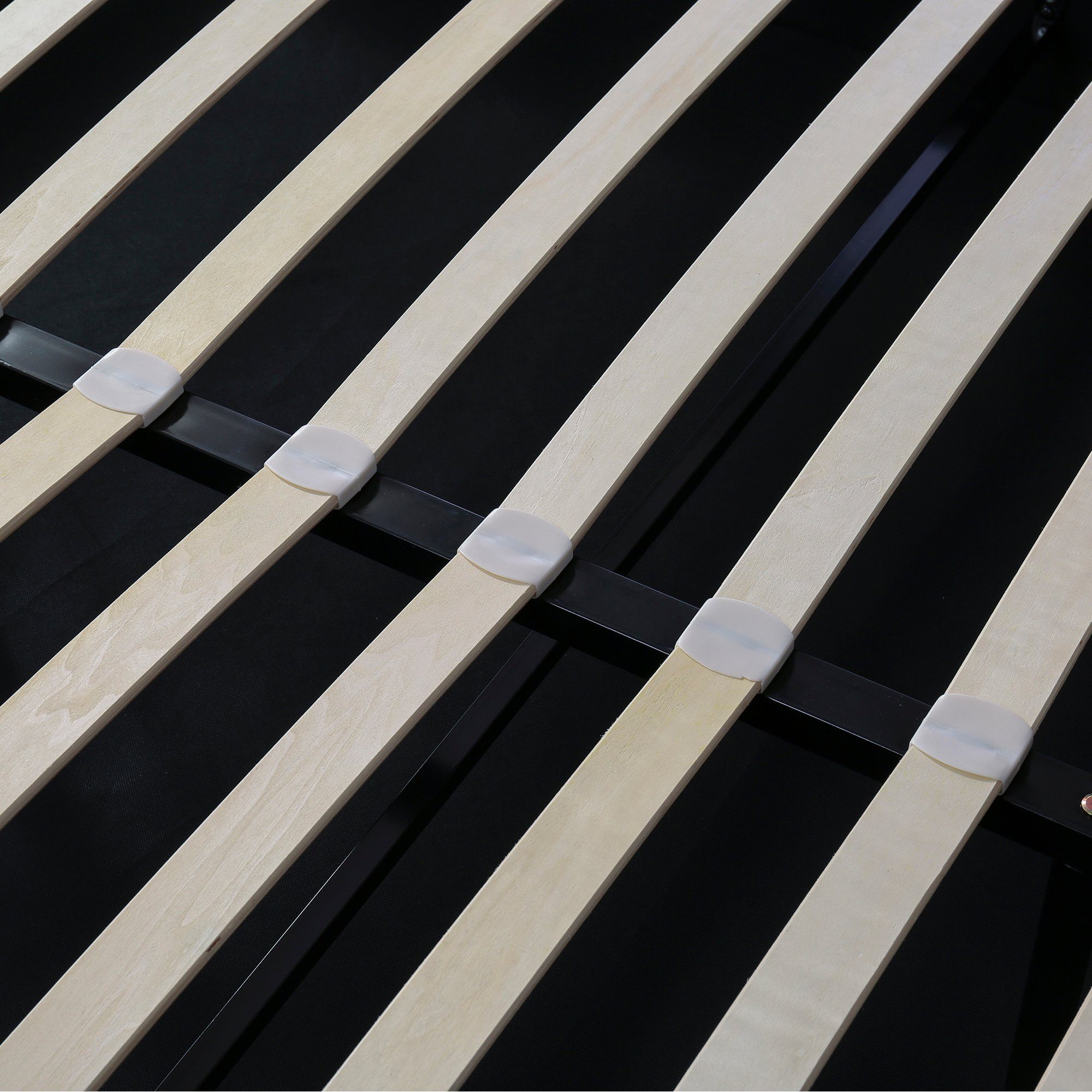 Boxspringbett, Hydraulisches Polsterbett Doppelbett mit Bettkasten und Lattenrost, 180 x 200 cm Funktionsbett, Grau Samtbezug, Gepolstertes Kopfteil, ohne Matratze