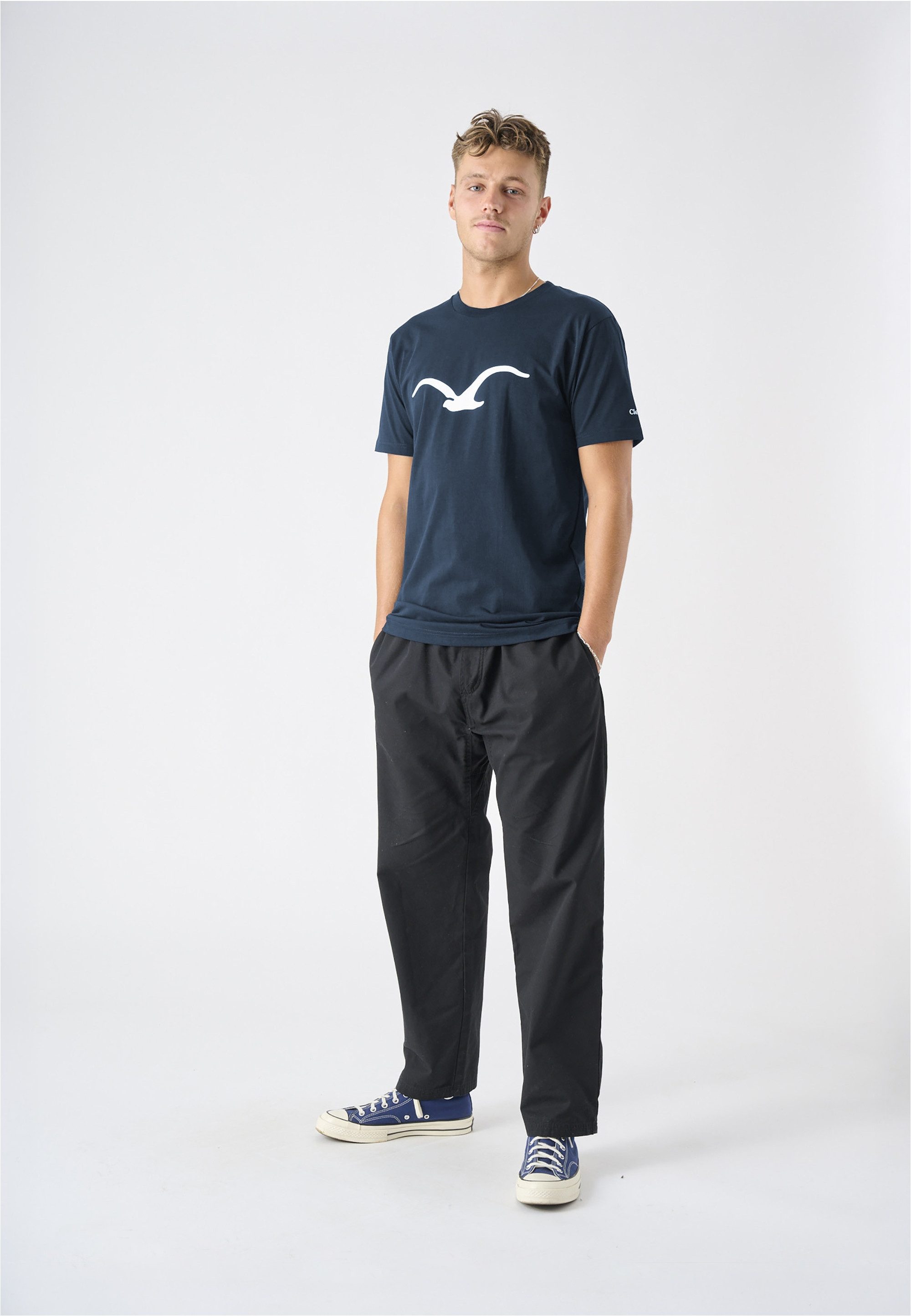Cleptomanicx T-Shirt Möwe mit klassischem Möwen-Print – Bild 2 von 5