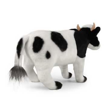 Teddys Rothenburg Kuscheltier Kuscheltier Kuh stehend schwarz/weiß 33 cm Plüschkuh