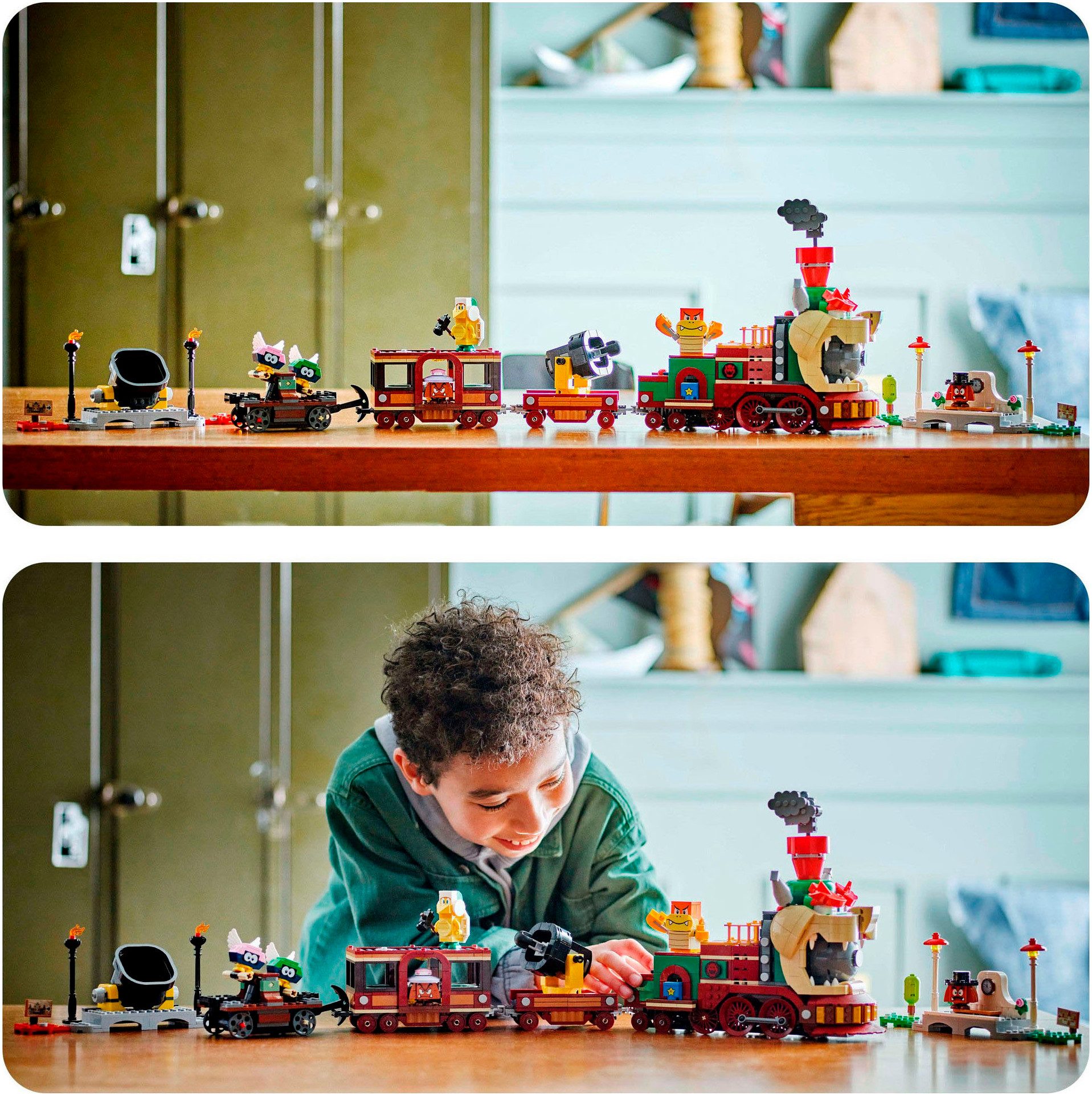 LEGO® Der Bowser-Schnellzug (71437), LEGO Super Mario Konstruktionsspielste günstig online kaufen