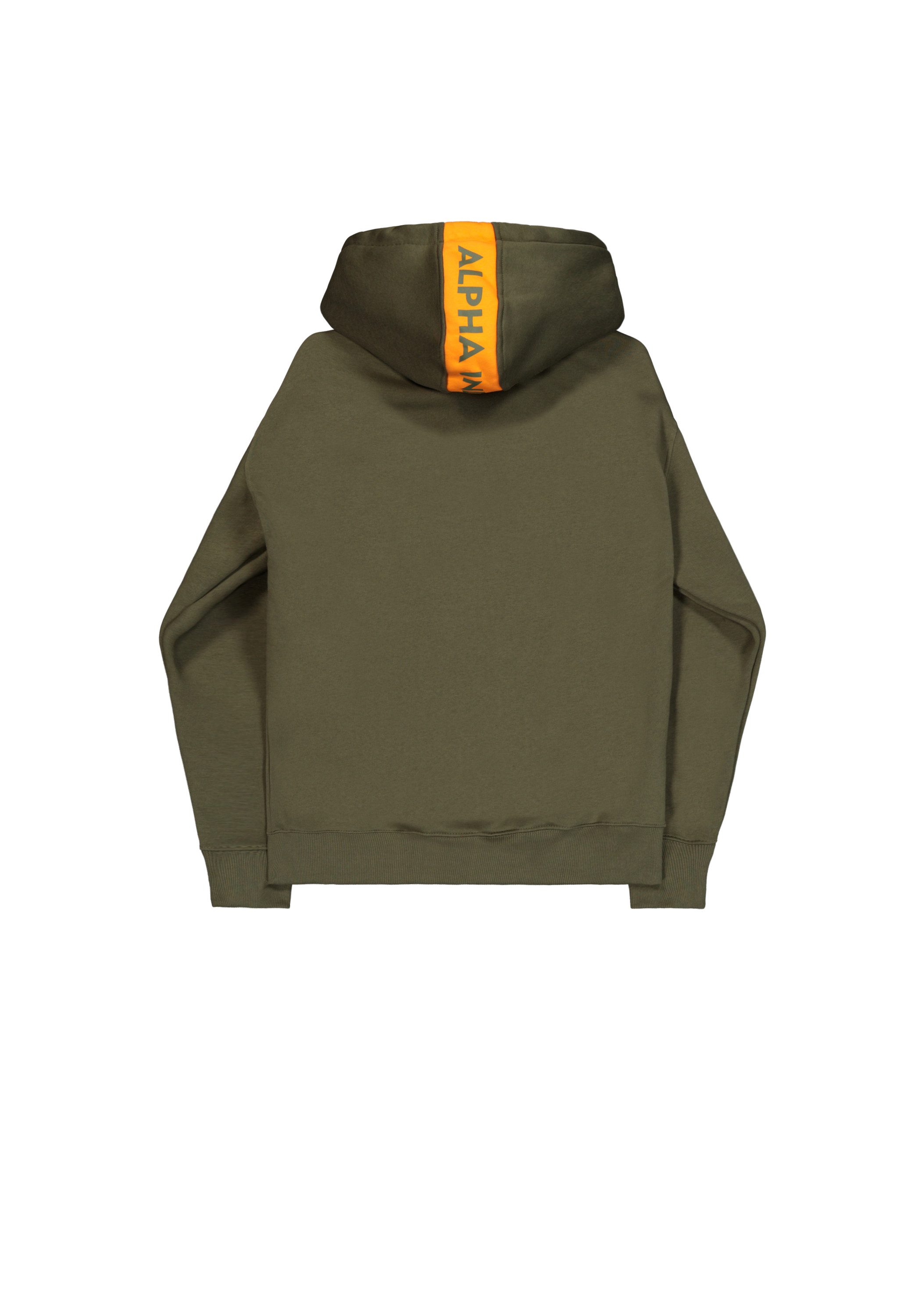 Alpha Industries Hoodie Red Stripe Hoodie