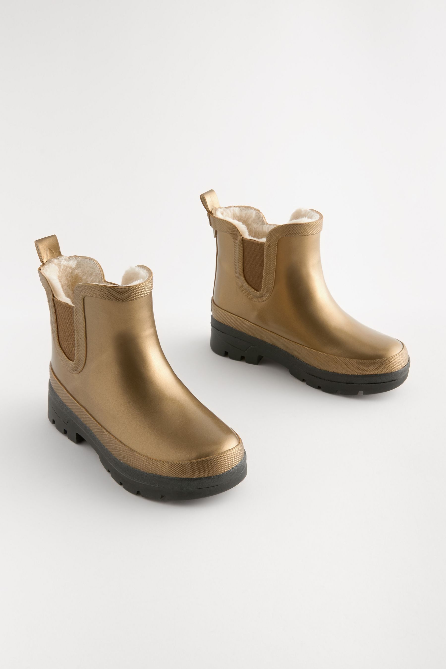 Next Warm gefütterte Chelsea-Gummistiefel Gummistiefel (1-tlg) günstig online kaufen