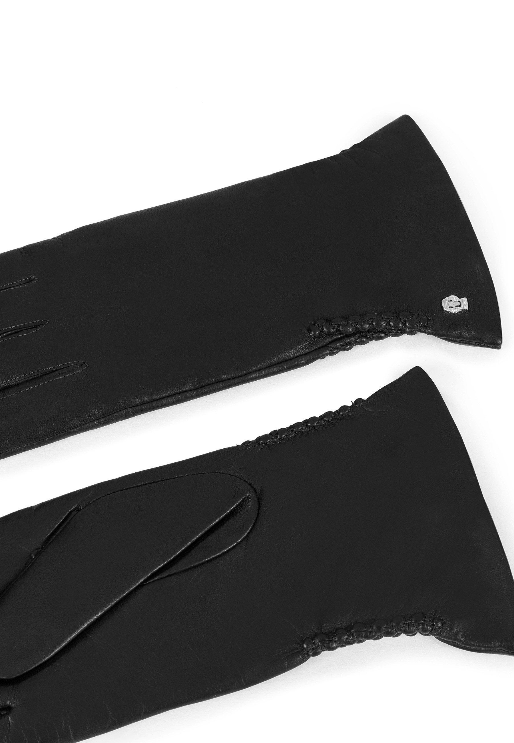 Roeckl Lederhandschuhe Regina Fingerhandschuhe mit Ziernaht günstig online kaufen