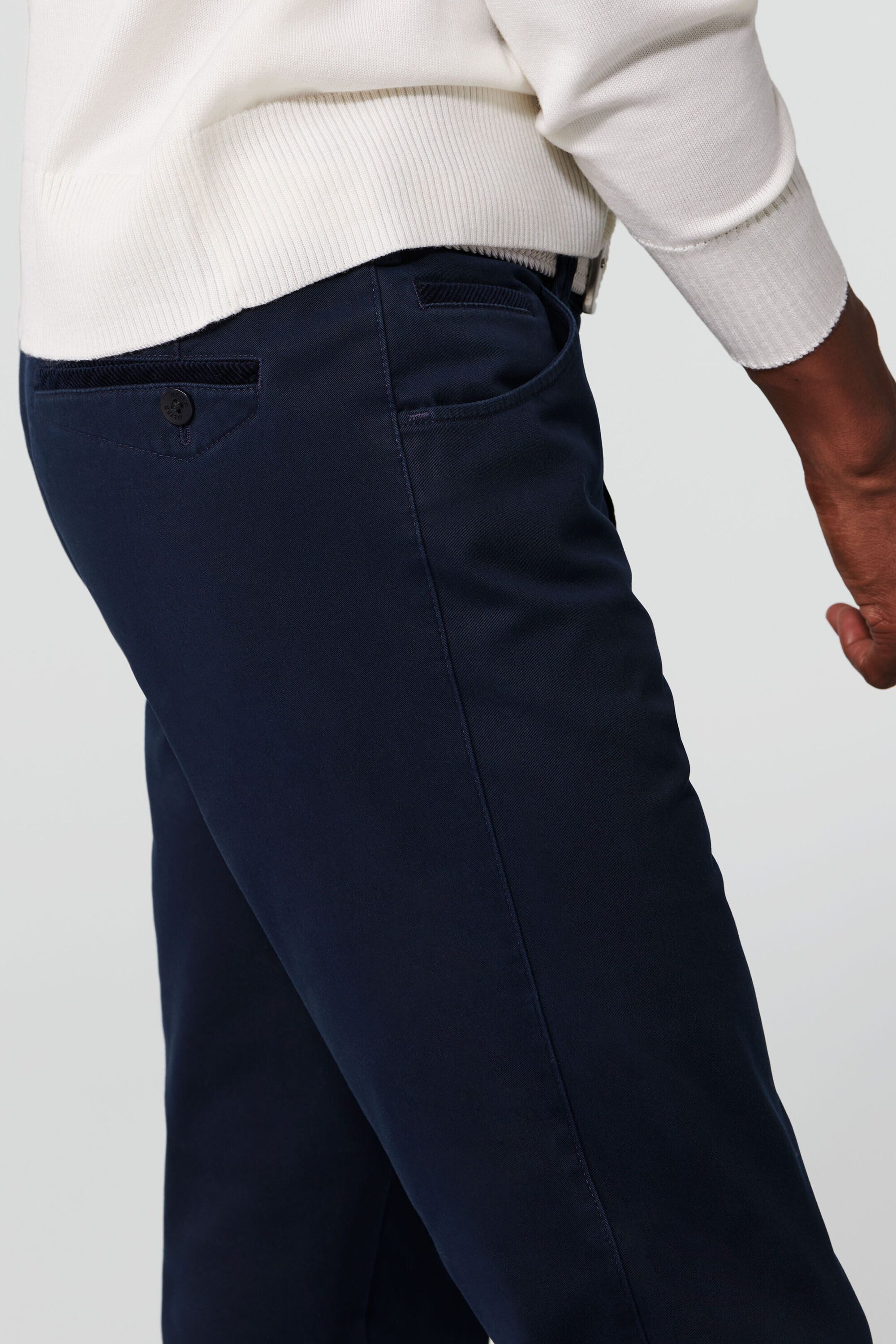 MEYER Chinos Chino-Hose Swing-Pocket