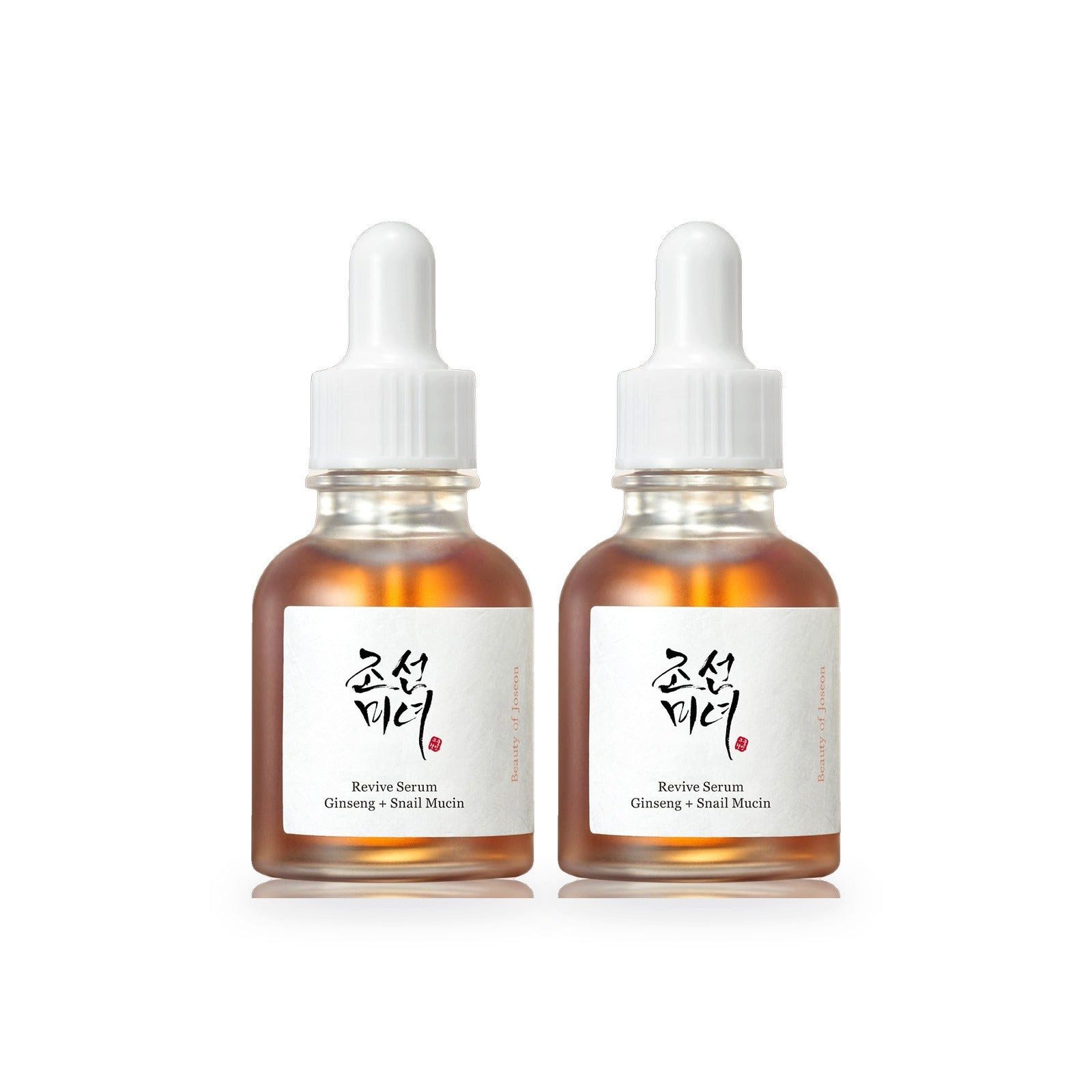 Beauty of Joseon Gesichtsserum Revive Serum Ginseng + Snail Mucin Doppelpack 2 x 30 ml, 2-tlg.
