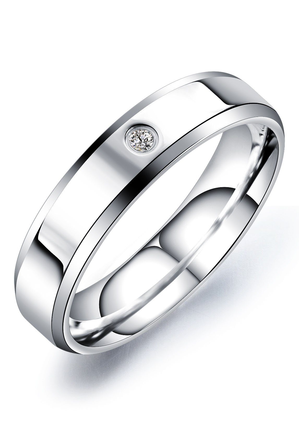 Partnerring Schmuck Geschenk "LIEBE" Shine