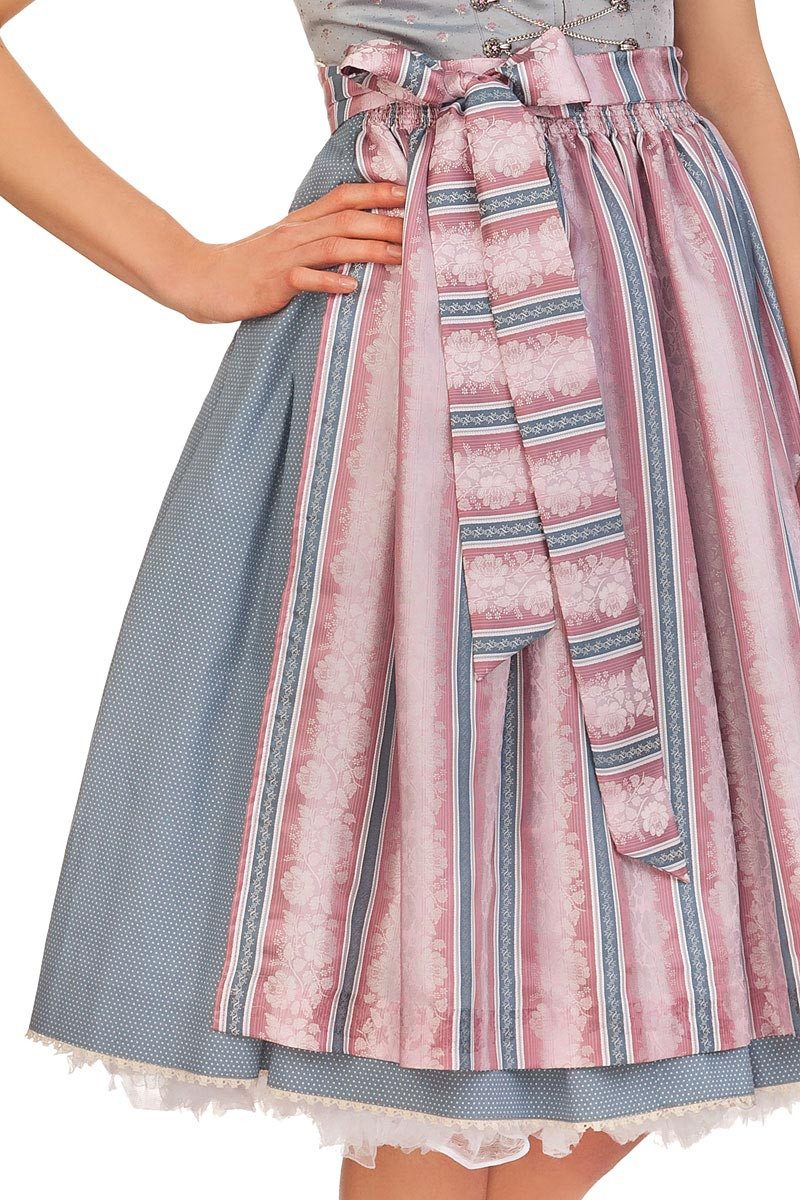Hammerschmid Dirndl Midi Dirndl 2tlg. - EISSEE - iceblau