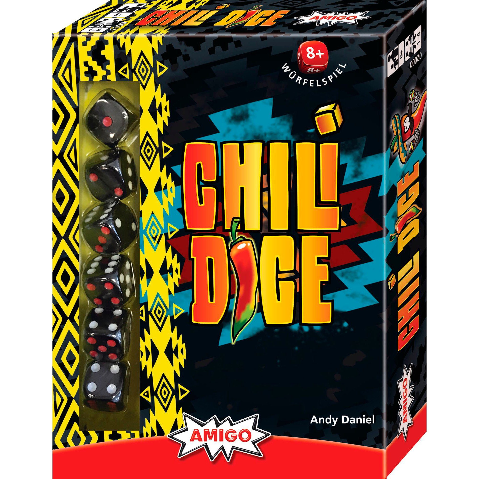 AMIGO Dice, Würfelspiel Amigo Spiel, Chili