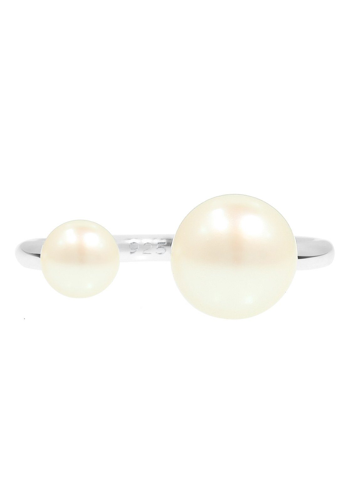 Elli Perlenring Süßwasserzuchtperle Modern 925 Silber günstig online kaufen
