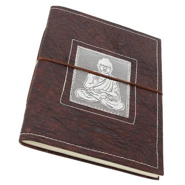 KUNST UND MAGIE Tagebuch Tagebuch Poesiealbum handgefertigt Notizbuch Buddha 25x18cm XL