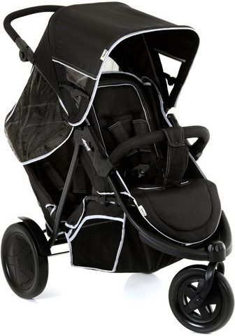 Hauck Geschwisterwagen Freerider black su sc...