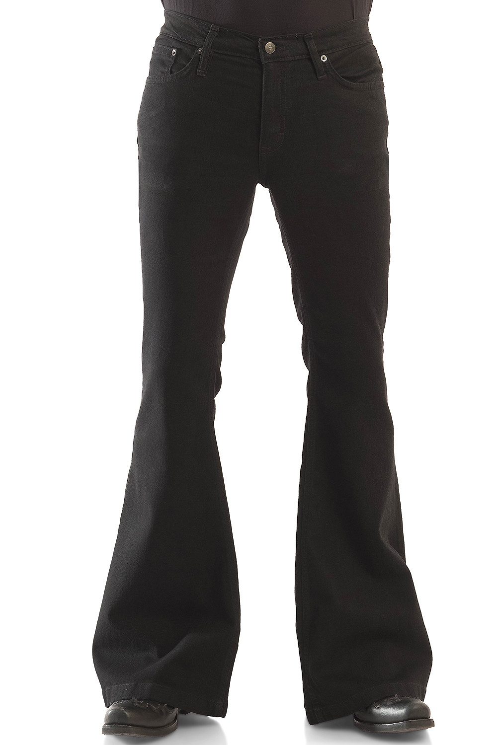 Schlagjeans Herren STAR BLACK BLACK