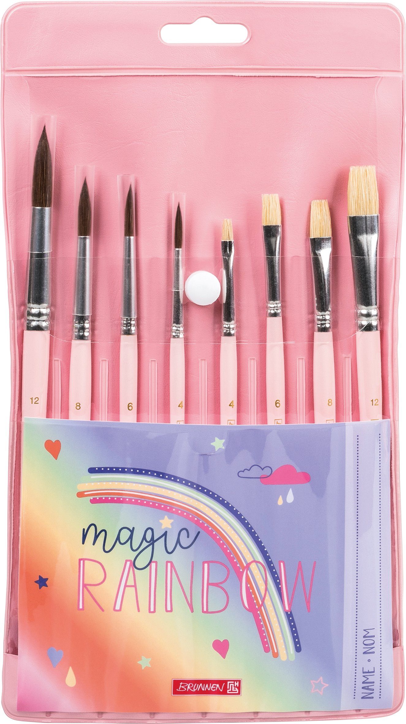 BRUNNEN Pinsel BRUNNEN 1048934222 Schulpinsel-Set Magic Rainbow