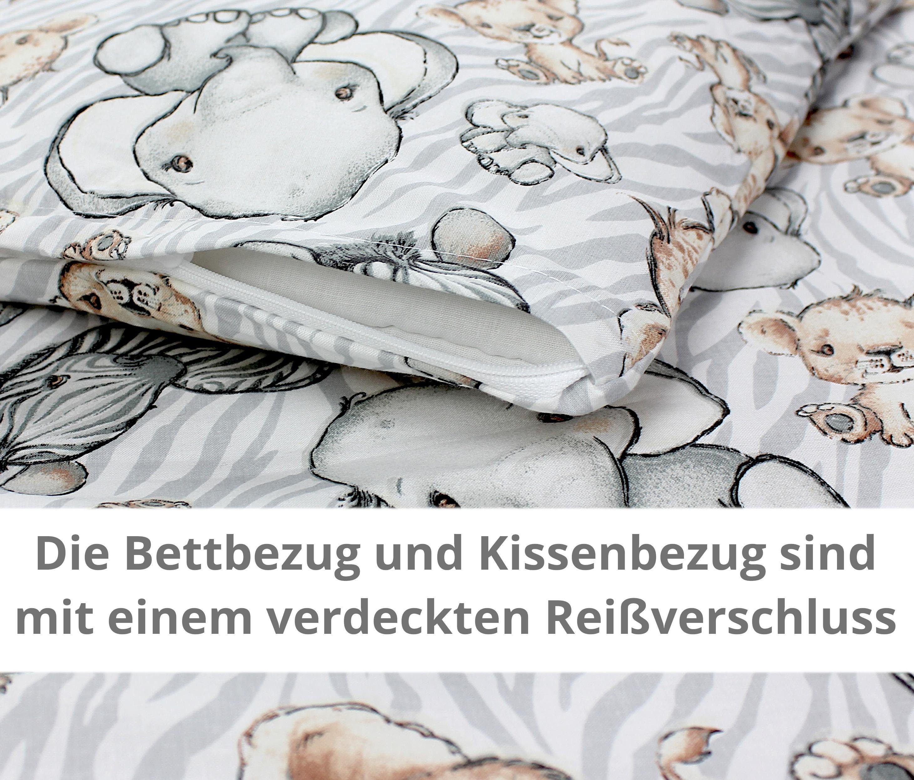 TupTam Babybettwäsche Baby Wiegenset 4-teilig Bettwäsche-Set: günstig online kaufen