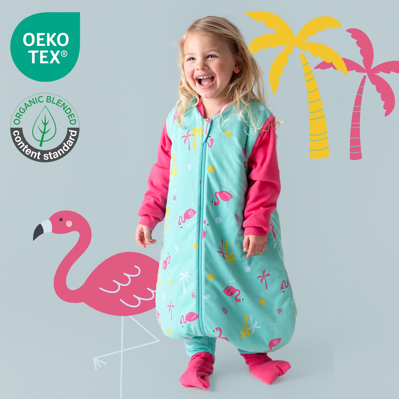 Schlummersack Kinderschlafsack Bio Schlafsack mit Füßen günstig online kaufen