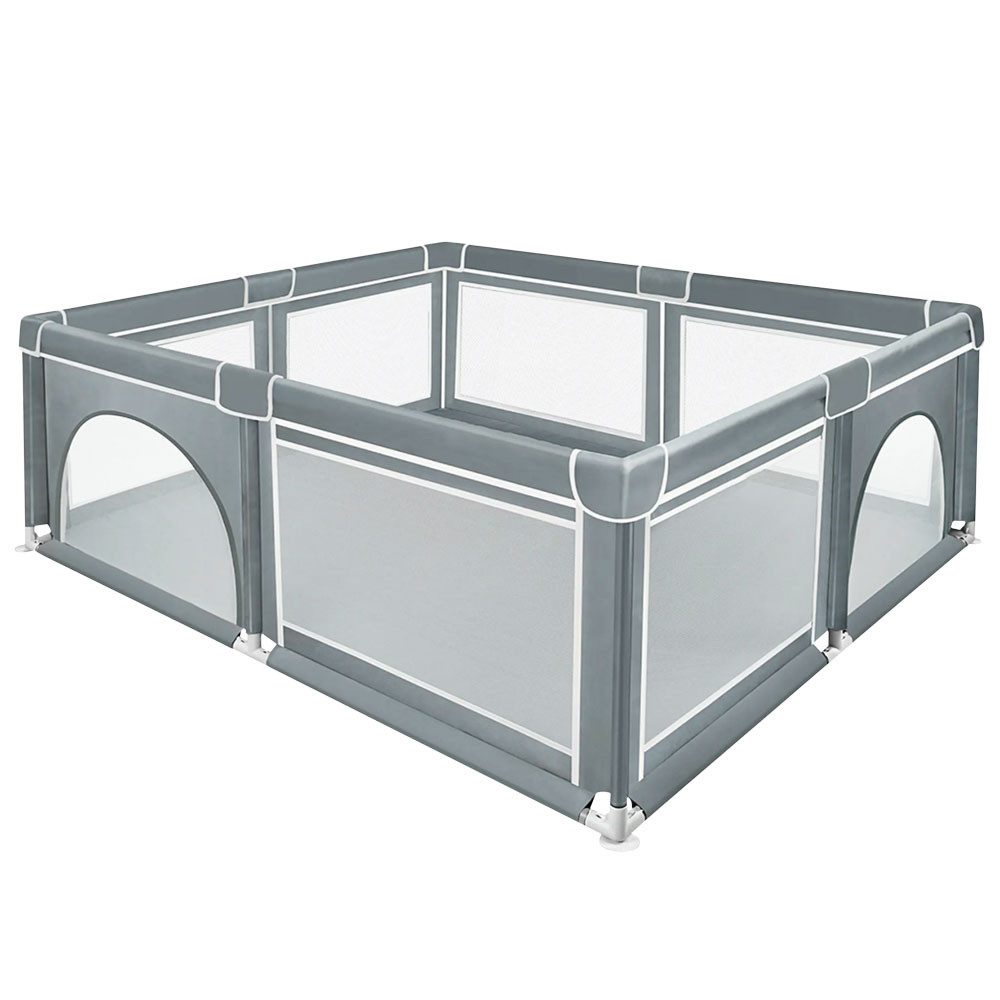 JEOBEST Laufgitter XL Sicherheitsspielplatz Schutzgitter - 180x150x66cm, (B günstig online kaufen