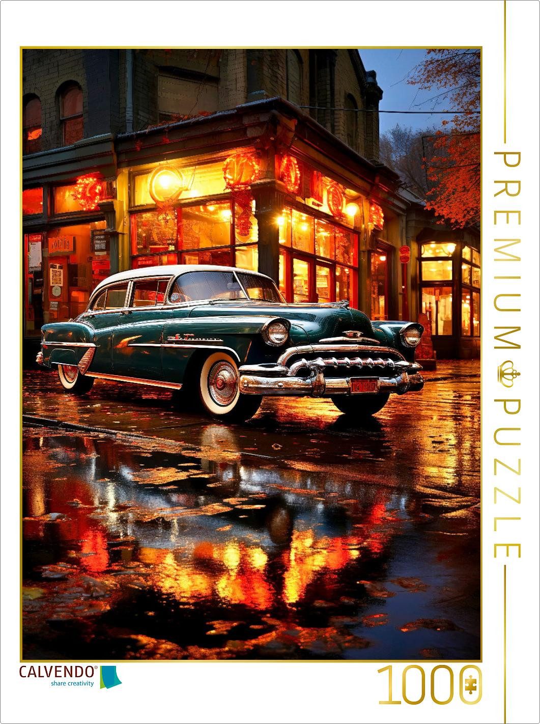Puzzle CALVENDO Puzzle Oldtimers, 1000 Teile Lege-Größe 64x48cm Foto-Puzzle