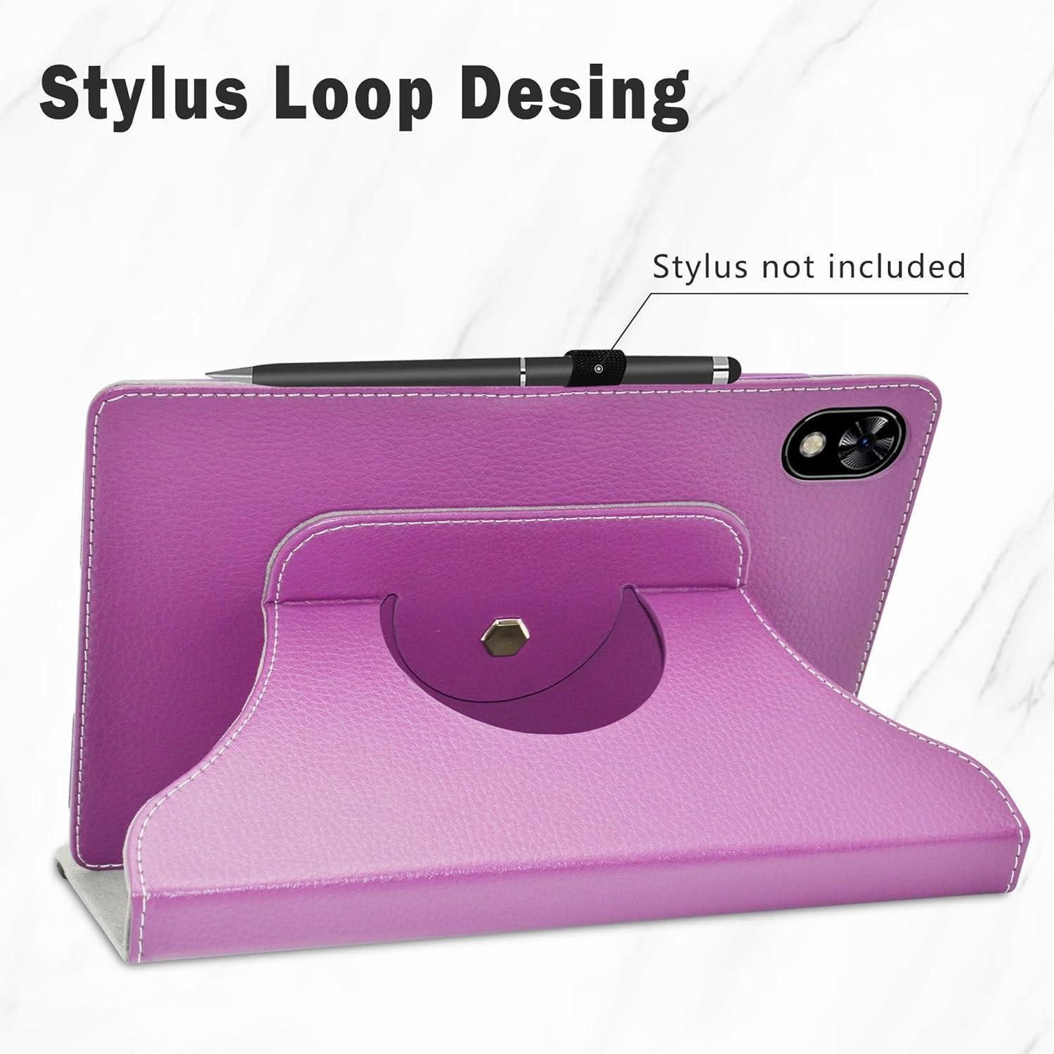 LuxusKollektion Tablet-Hülle Drehbare hülle für DOOGEE U9 Tablet 10 Zoll Android Violett
