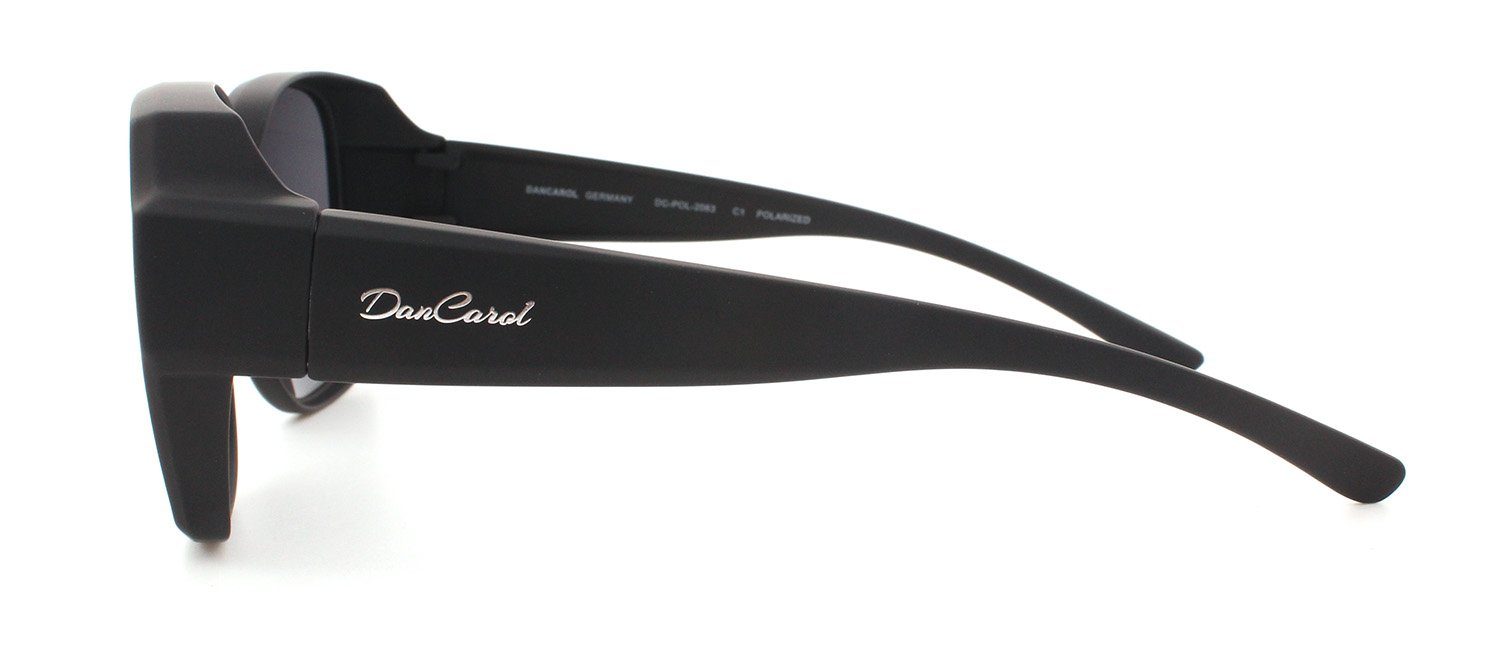 DanCarol Sonnenbrille DC-POL-2063-Überbrillen mit Polarisierte Gläser